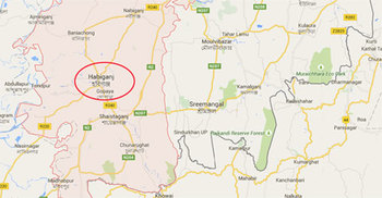 হবিগঞ্জে খোয়াই নদীর পানি বিপদসীমার উপরে