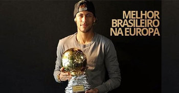 সাম্বা ডি’অর জিতলেন নেইমার