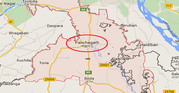 তেঁতুলিয়ায় মাটিচাপা পড়ে পাথর শ্রমিক নিহত