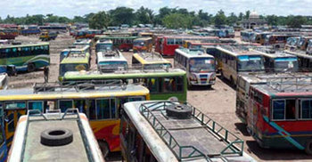 মুকসুদপুর-বরইতলা সড়কে বাস চলাচল বন্ধ