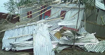 কালবৈশাখী ঝড়ে শার্শার ১০ গ্রামে ব্যাপক ক্ষতি