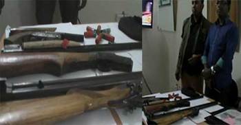 লক্ষ্মীপুরে পুলিশ-সন্ত্রাসী গুলিবিনিময় : অস্ত্র উদ্ধার