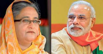 মোদির মাকে জামদানি উপহার দিলেন প্রধানমন্ত্রী