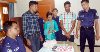 শরীয়তপুরে ১ হাজার পিস ইয়াবাসহ আটক ২