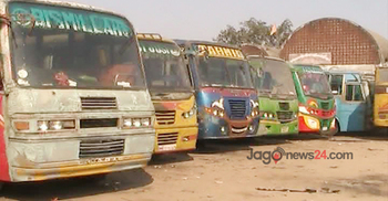 পঞ্চগড়ে তৃতীয় দিনের মতো চলছে পরিবহন ধর্মঘট