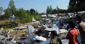 গাজীপুরে গ্যাস সম্প্রসারণ প্রকল্পে অবৈধ স্থাপনা উচ্ছেদ শুরু