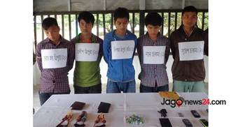 মাটিরাঙ্গায় ইউপিডিএফ`র ৭ নেতাকর্মী আটক