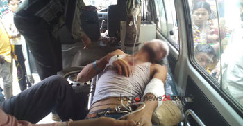 মেয়রের ছোড়া গুলিতে ছাত্রলীগ নেতা গুলিবিদ্ধ