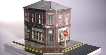 Desktop printer uses glue and razors