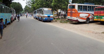 সিরাজগঞ্জে বাস চলাচল বন্ধ