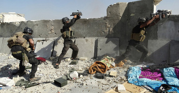 Iraqi forces `advance into Ramadi`