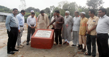 কুড়িগ্রামে জেলা মুক্তিযোদ্ধা কমপ্লেক্স ভবনের জায়গা পরিদর্শন