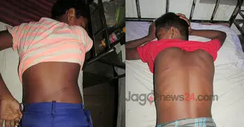 চাতালে ঢুকেছে বলে এমন শাস্তি!