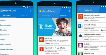 Microsoft launches its own app store on Google Play Store
