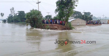 নওগাঁয় বন্যায় ক্ষতিগ্রস্তদের সুদ মুক্ত ঋণের দাবি