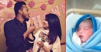 Shakib becomes a father