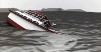 Trawler capsizes in Meghna, 20 missing 