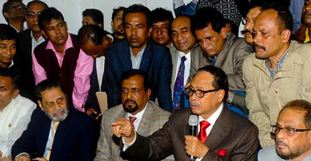 Ershad left parliamentary meeting of JP in rage