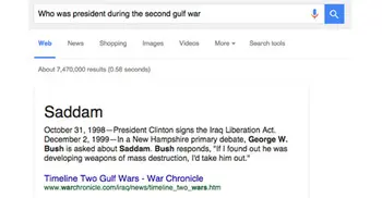 Google search now understands syntactically complex questions