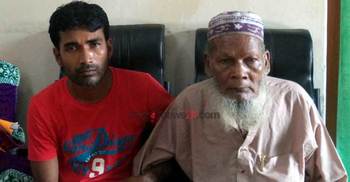 কাউখালীতে বাবার ঘরে ছেলের আগুন