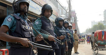 Five policemen suspended