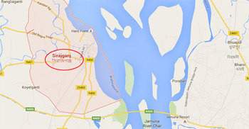 সিরাজগঞ্জে নির্মাণাধীন ভবন থেকে পড়ে শ্রমিকের মৃত্যু