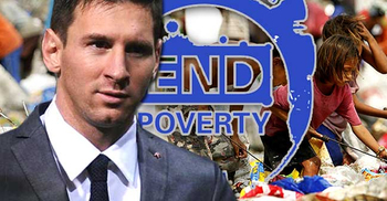 UN signs up Messi to help beat poverty