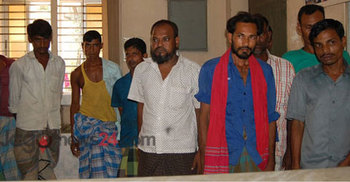 চাঁদপুরে আটক ২৬ জুয়ারির কারাদণ্ড