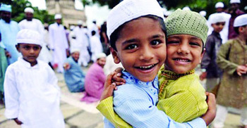 দিনাজপুরের কয়েকটি এলাকায় ঈদ উদযাপন