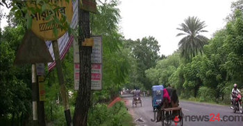 ব্যানার-পোস্টারে ছেয়ে গেছে মাগুরা