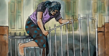 যৌনপল্লি থেকে তরুণীর পলায়ন