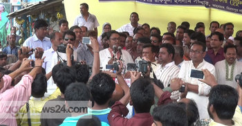 বিরামপুরকে জেলা ঘোষণার দাবিতে মহাসমাবেশ