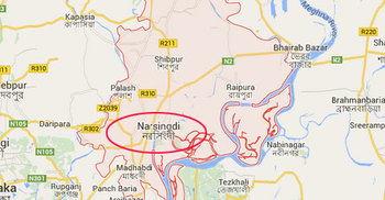 নরসিংদীতে সড়ক দুর্ঘটনায় নিহত ৩