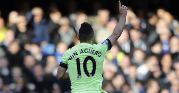 Sergio Aguero hat-trick keeps Manchester City on the rise 