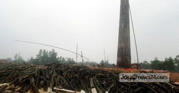 ছাড়পত্রহীন ইট ভাটায় সয়লাব টাঙ্গাইল