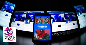 টি-টোয়েন্টি বিশ্বকাপে ৪৬ মিলিয়ন মানুষ ছিল ফেসবুকে