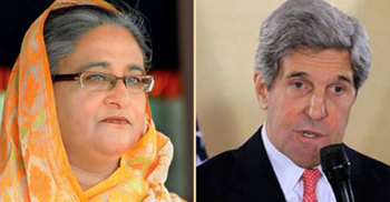 প্রধানমন্ত্রীকে জন কেরির ফোন