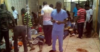 More than 70 people die in Ghana bus crash