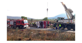 Spain Erasmus student bus crash ‘kills 13’