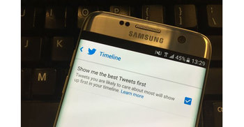 Revert to a chronological timeline on Twitter 