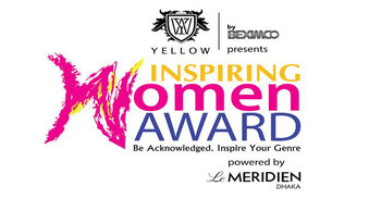 Yellow presents inspiring women award