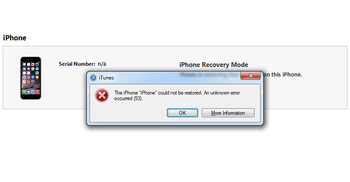 Error 53 is breaking iPhones fixed by third parties