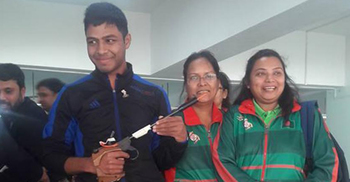 Shooter Shakil wins 4th gold for Bangladesh