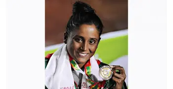 Shila wins 3rd gold medal for Bangladesh