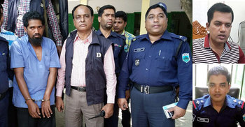 চাঁপাইয়ে দুই পুলিশ সদস্য নিহত : সেই চালক ফেন্সিডিলসহ আটক