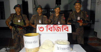 জয়পুরহাটে ১৫ কেজি বিস্ফোরক উদ্ধার 