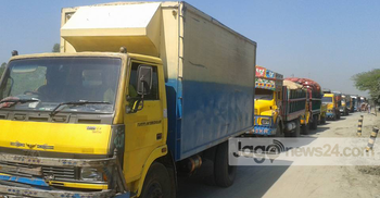 ঢাকা-টাঙ্গাইল মহাসড়কে তীব্র যানজট