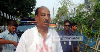মুন্সিগঞ্জে বিএনপি প্রার্থীর উপর হামলা : আহত ৬