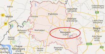 নওগাঁয় পুলিশ-স্কুলছাত্র সংঘর্ষ