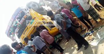 হবিগঞ্জে বাস-ট্রাক সংঘর্ষে ৩ আনসার সদস্য নিহত